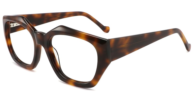 Acetate Oval Frame tortoiseshell