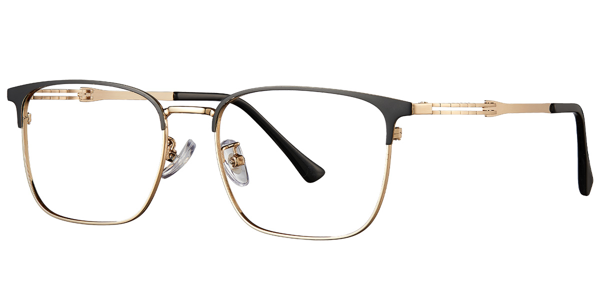 Rectangle Frame black-gold