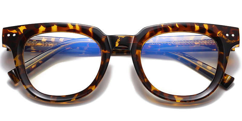 Rectangle;Oval Frame tortoiseshell