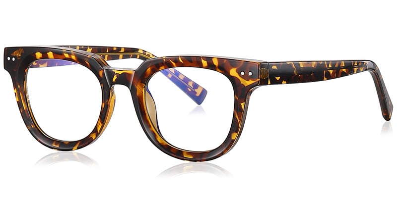 Rectangle;Oval Frame tortoiseshell