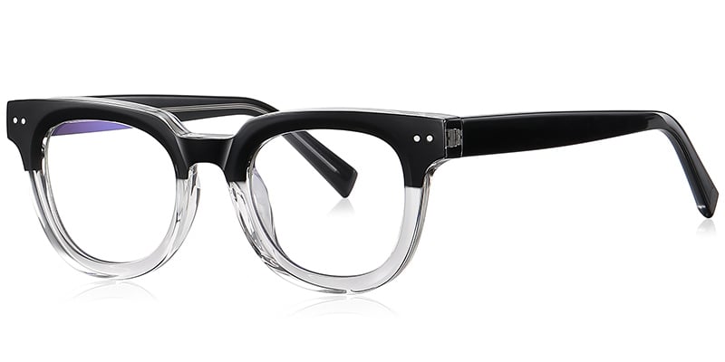 Rectangle;Oval Frame translucent-black