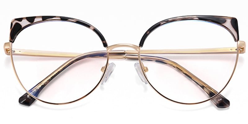 Cat Eye Frame translucent-tortoiseshell