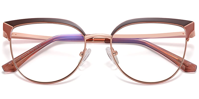 Cat Eye Frame brown