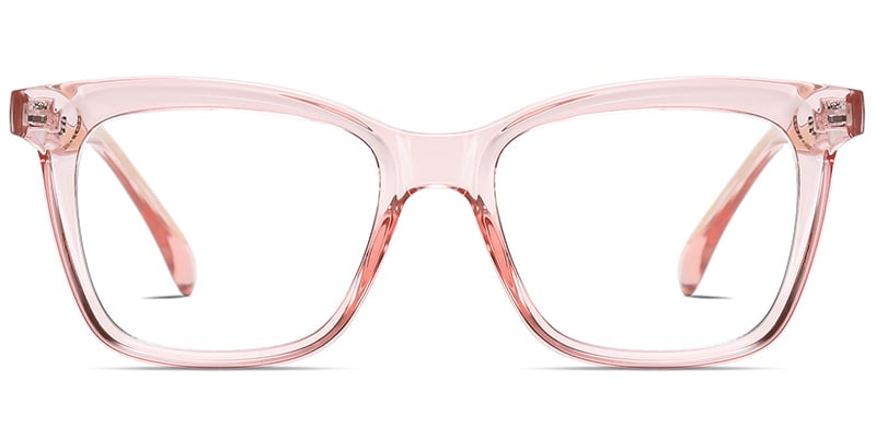 Rectangle Frame translucent-pink