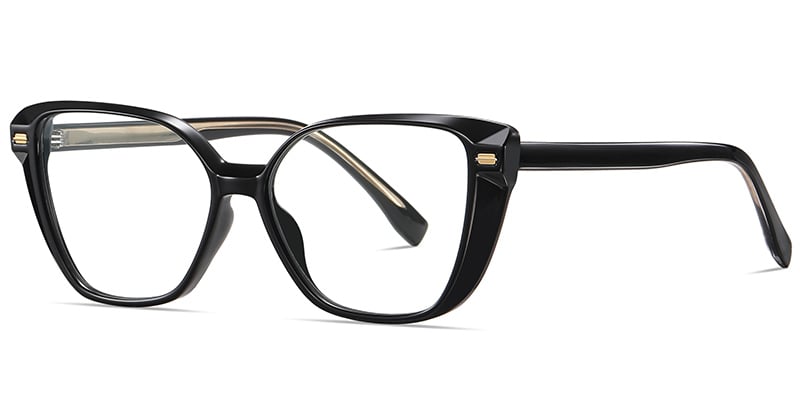 Cat Eye Frame translucent-grey