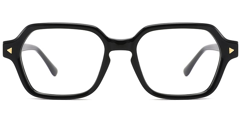 Acetate Geometric Frame black