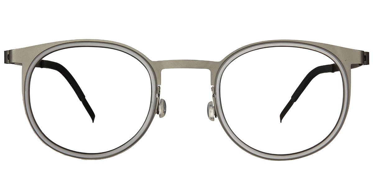 Titanium Oval Frame grey