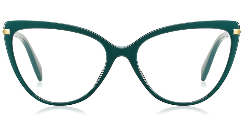 Cat Eye Frame green