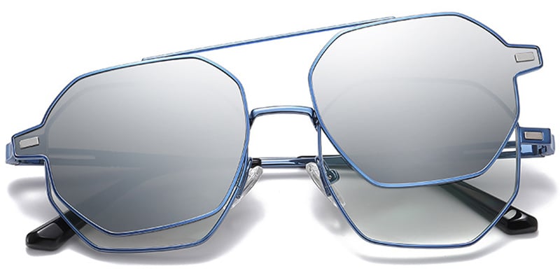 Aviator Frame blue