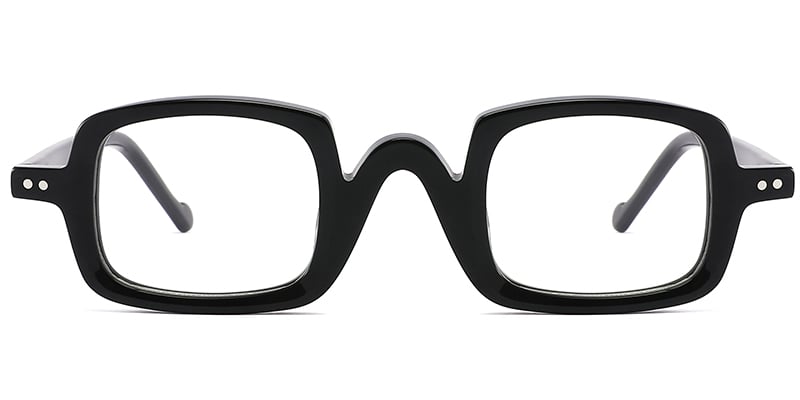 Acetate Square Frame black