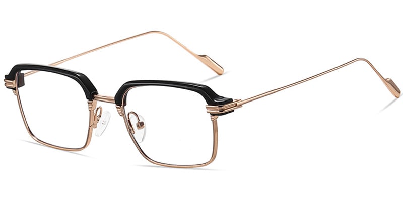 Rectangle Frame black-gold