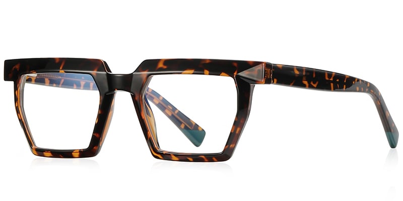 Geometric Frame tortoiseshell