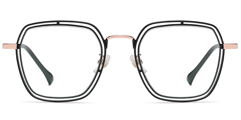 Geometric Frame rose_gold