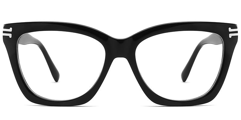 Acetate Square Frame black