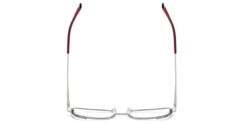 Cat Eye Frame pattern-red