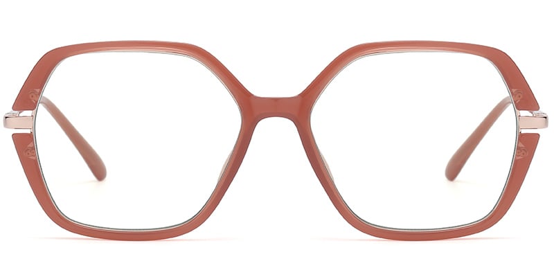 Geometric Frame brown