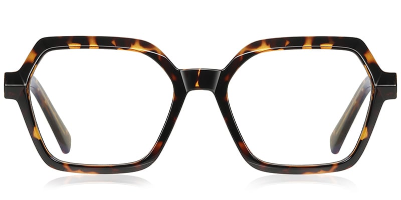 Geometric Frame tortoiseshell