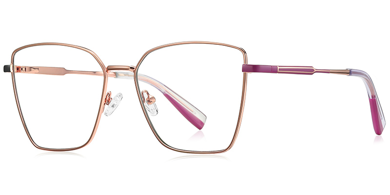 Cat Eye Frame rose_gold