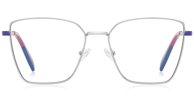 Cat Eye Frame silver