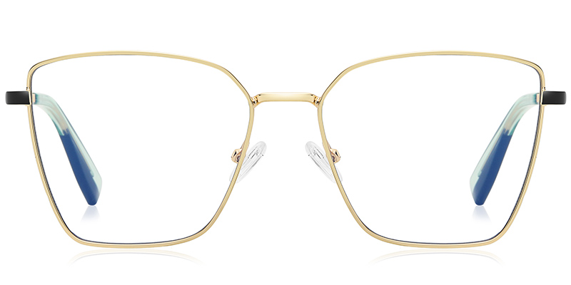 Cat Eye Frame gold