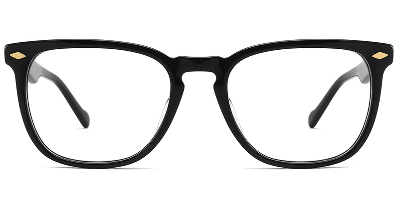 Acetate Rectangle Frame black