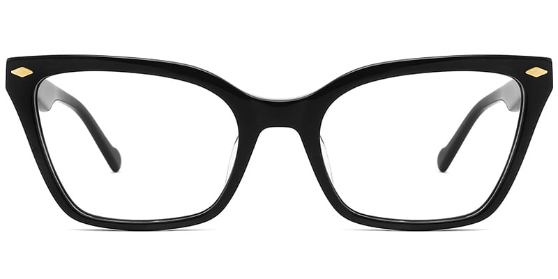 Acetate Cat Eye Frame black