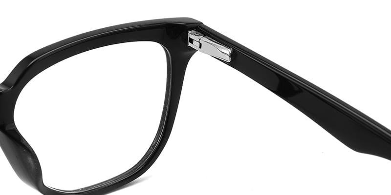 Acetate Rectangle Frame black