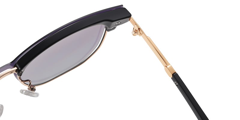 Square Frame black-gold