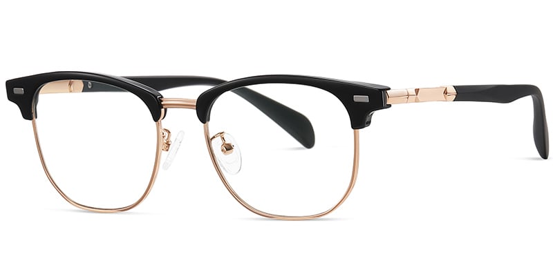 Square Frame black-gold