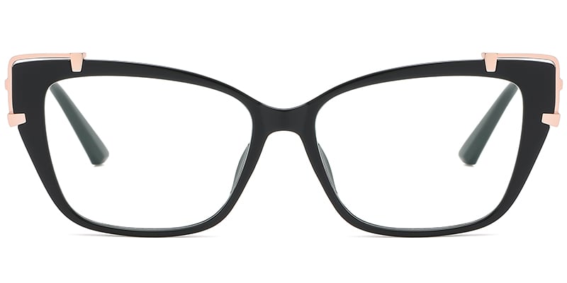 Cat Eye Frame bright_black