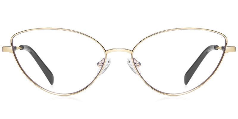 Cat Eye Frame gold