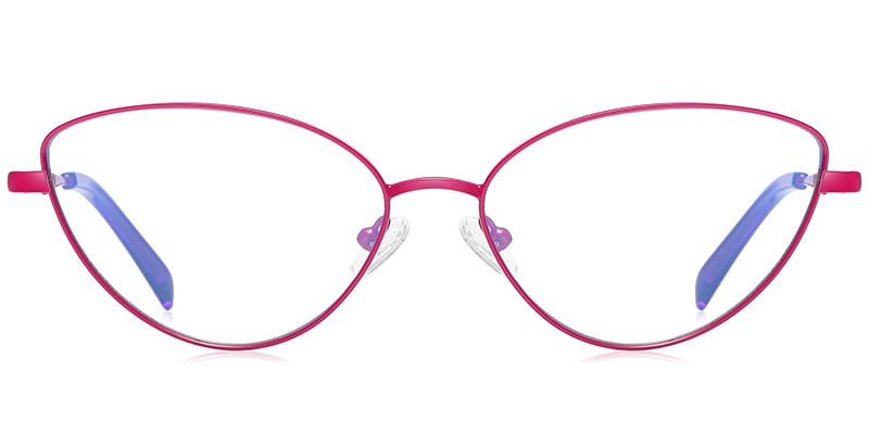 Cat Eye Frame red