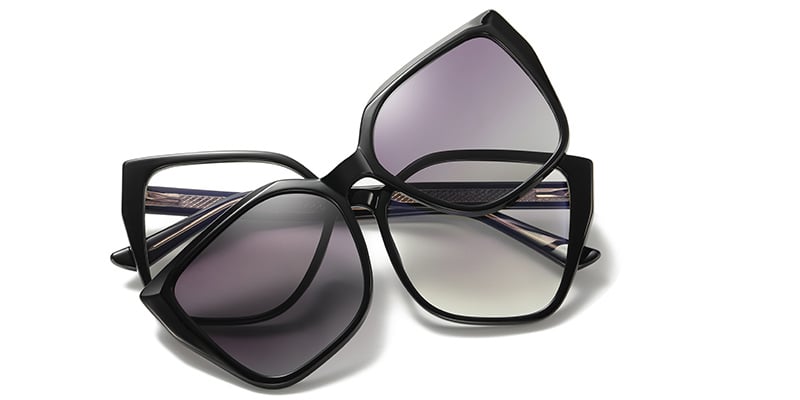 Cat Eye Frame bright_black