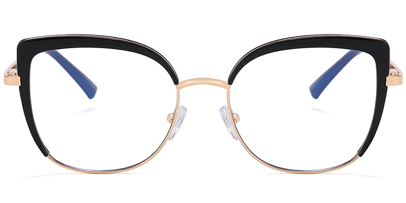 Cat Eye Frame bright_black