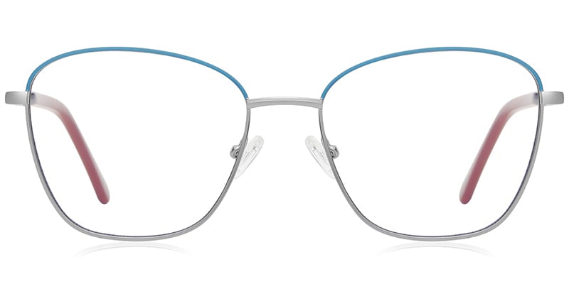 Cat Eye Frame blue