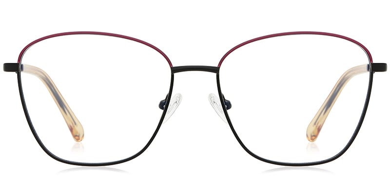 Cat Eye Frame black-red