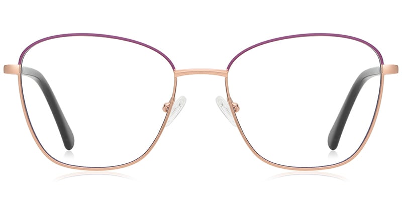 Cat Eye Frame pattern-pink