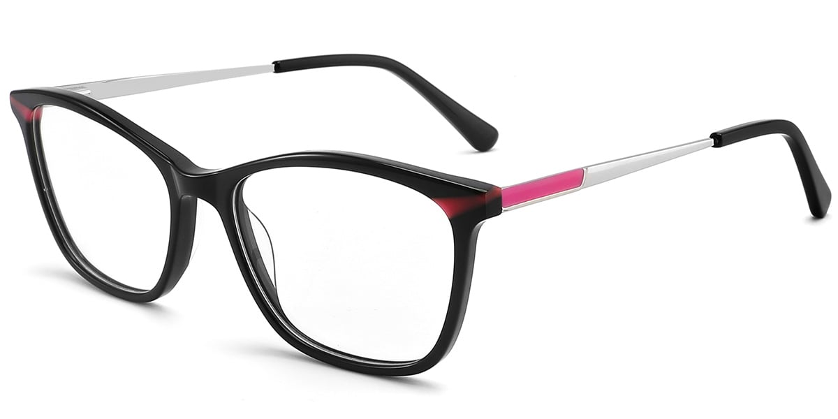 Acetate Rectangle Frame black