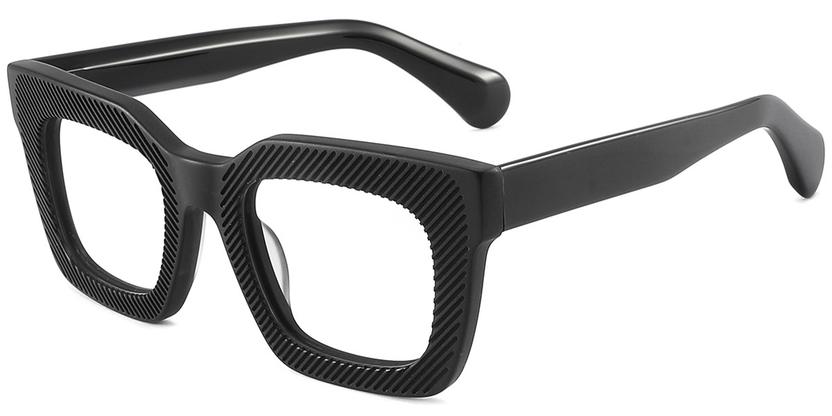 Acetate Square Frame black