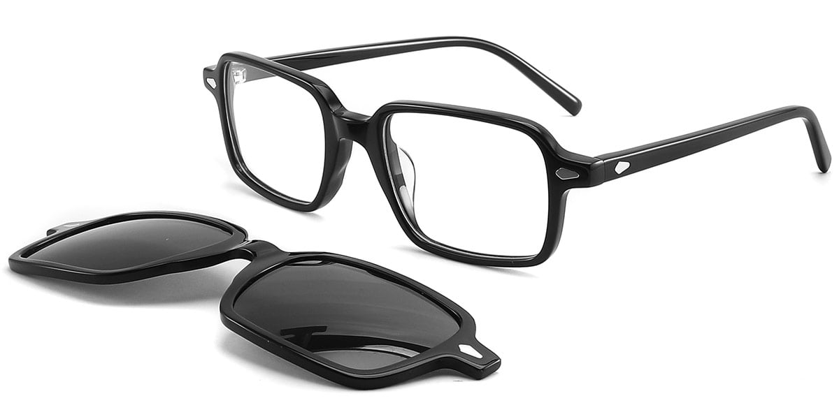 Acetate Rectangle Frame black