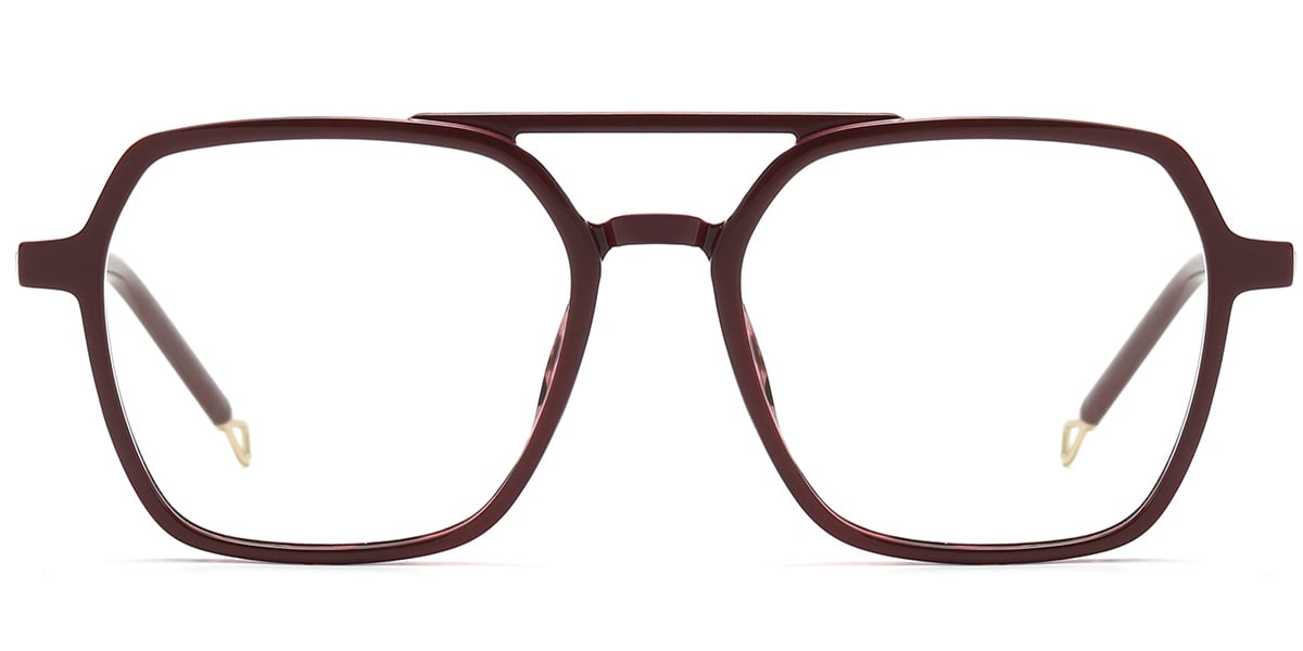 Aviator Frame wine_red