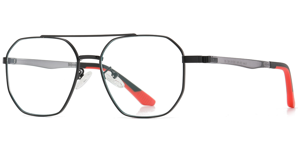 Metal Aviator Frame matte-black