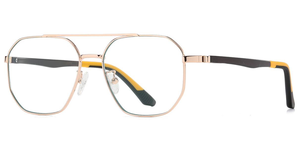 Metal Aviator Frame gold