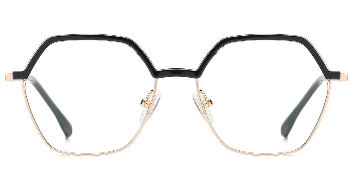 Browline Geometric Frame bright_black