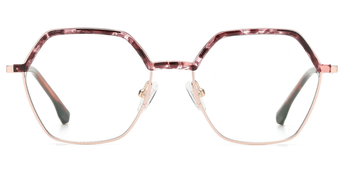 Browline Geometric Frame tortoiseshell