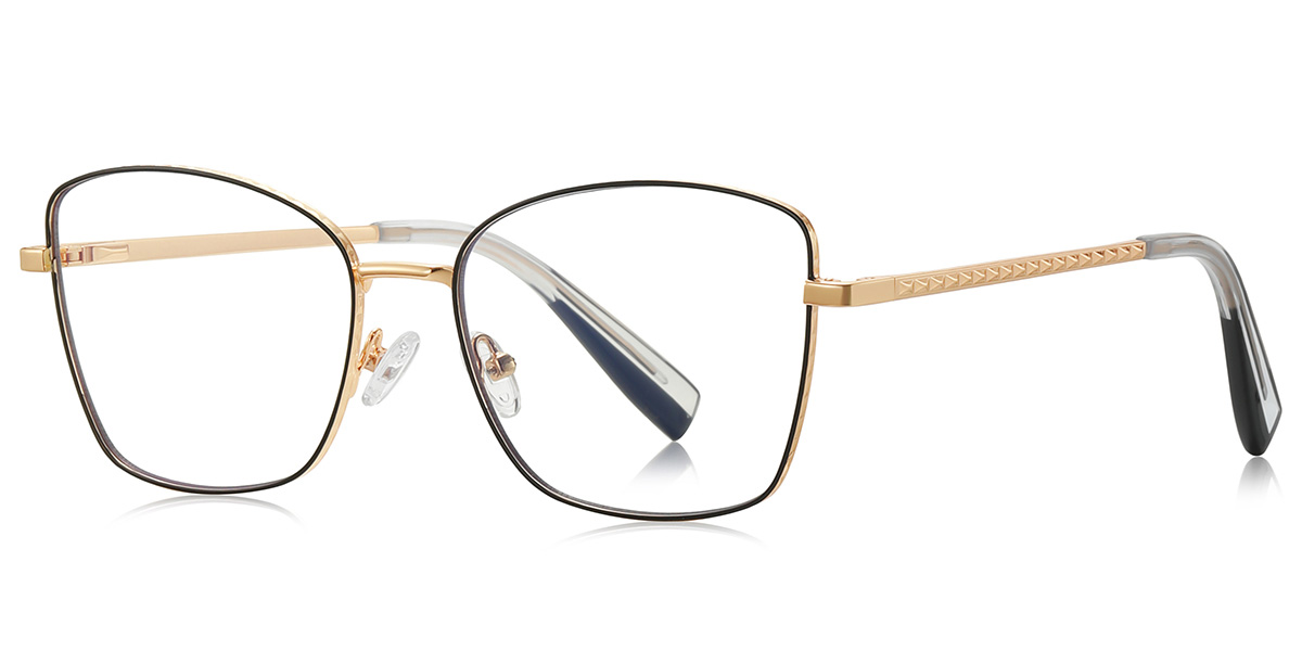 Square Frame black-gold