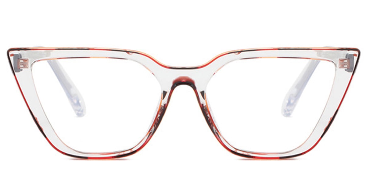 Cat Eye Frame pattern-translucent