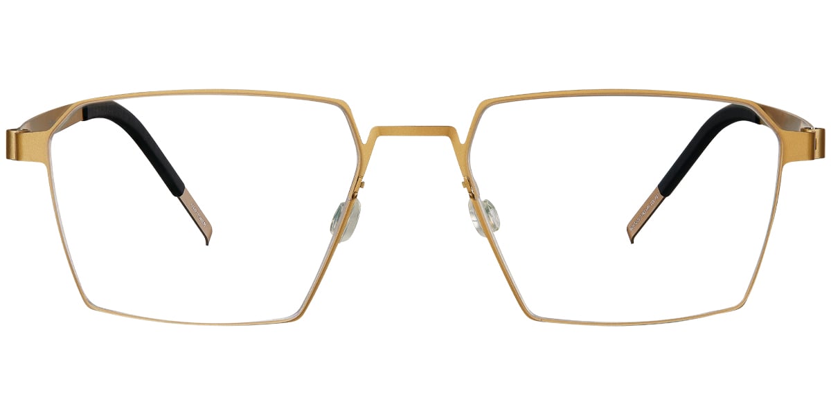 Titanium Geometric Frame gold