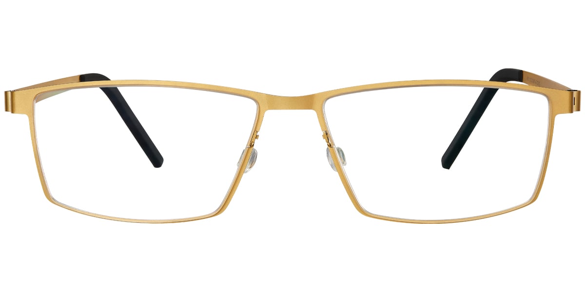 Titanium Rectangle Frame gold