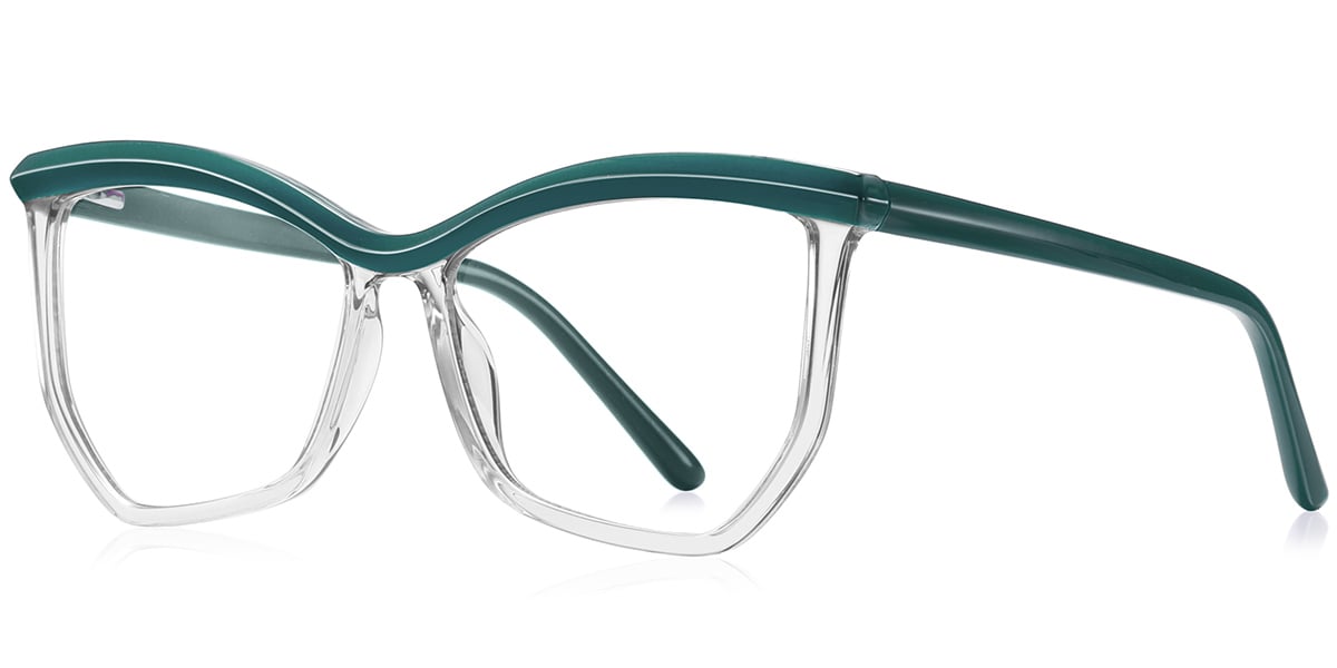 Geometric Frame dark_green